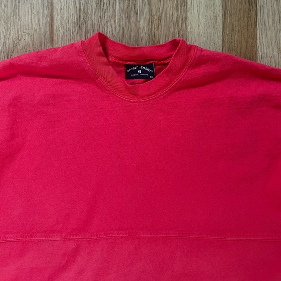 SPIRIT JERSEY waikiki beach hawaii coral short sleeve boxy tee size M - Picture 7 of 9